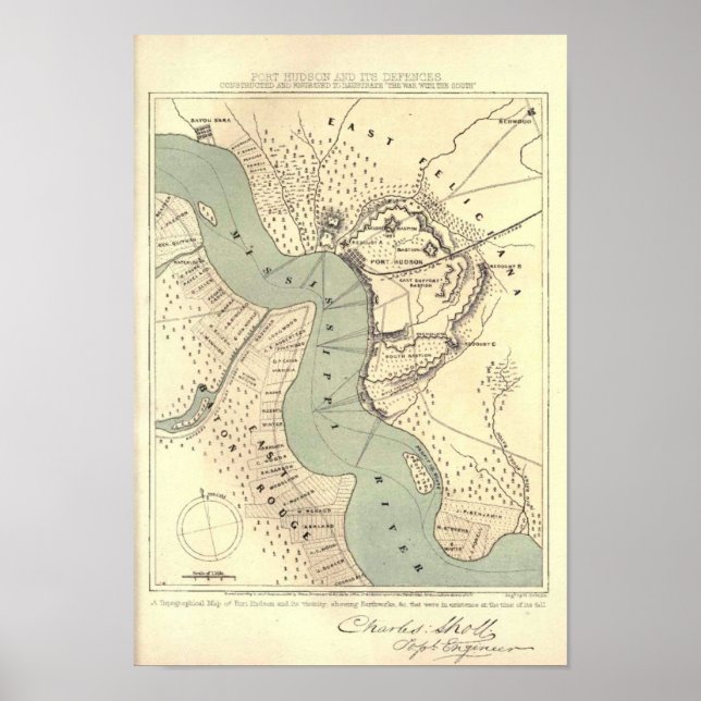 Póster Puerto el Hudson (Frente)