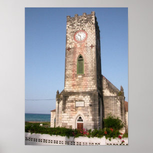 Póster Puerto Maria Jamaica de la iglesia parroquial de