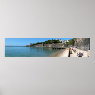 Póster Puerto Rico Panormaic 1