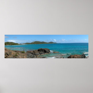 Póster Puerto Rico Panormaic 3