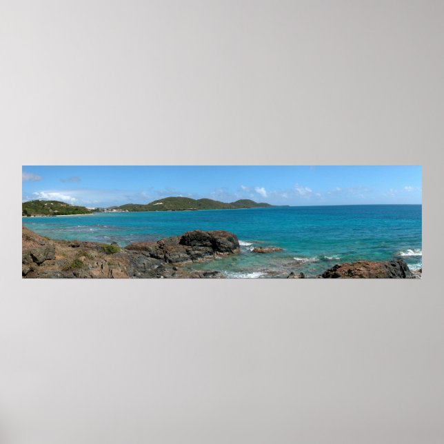 Póster Puerto Rico Panormaic 3 (Frente)