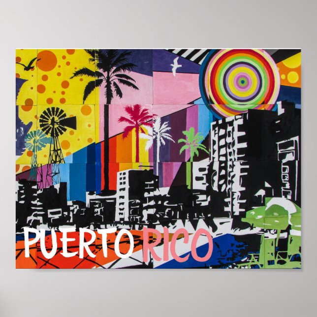 Póster Puerto Rico Poster (Frente)