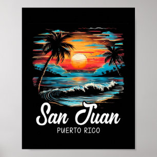 Póster Puerto Rico San Juan