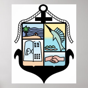 Póster Puerto Vallarta, México