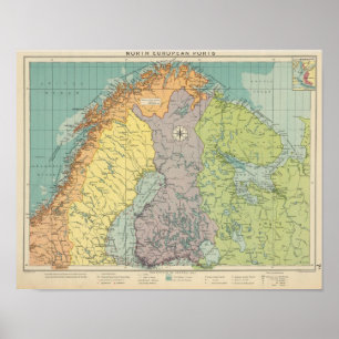 Póster Puertos europeos septentrionales