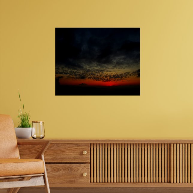Póster Puesta de sol antes de la tormenta (Salón 2)