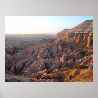 Póster Puesta de sol de Cappadocia