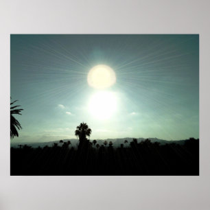 Póster Puesta de sol de Silverlake