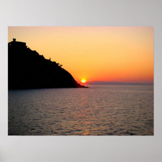 Póster Puesta de sol Donostia - San Sebastián - M1