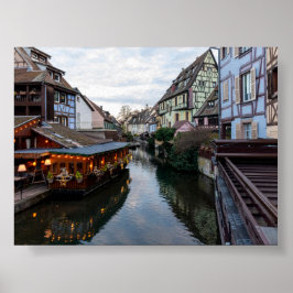 Póster Puesta de sol en Little Venice Colmar