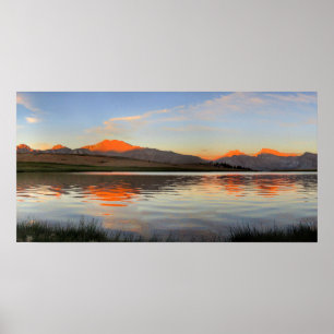 Póster Puesta de sol en Sierra Escudo - Camino de John Mu