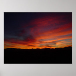 Póster Puesta del sol 15 de Arizona