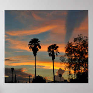 Póster Puesta del sol de Sonoran
