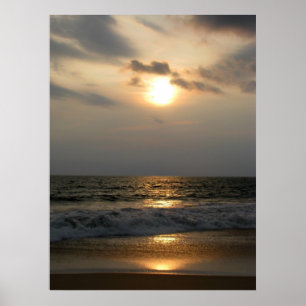 Póster Puesta del sol en Mazatlan