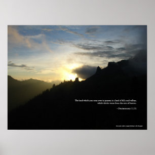 Póster Puesta del sol fantasma de los chapiteles