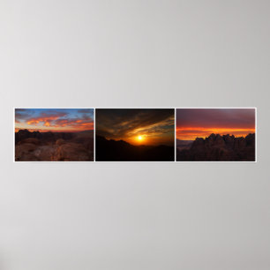 Póster Puestas del sol del Petra