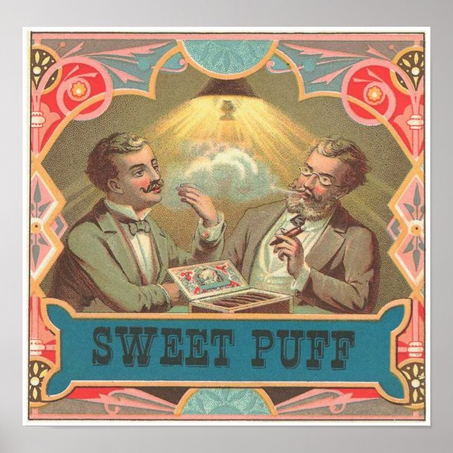 Póster Puff dulce (Frente)