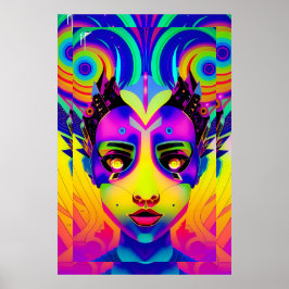 Póster Puffed Up with the Techno-Arts - Ken Gage Art