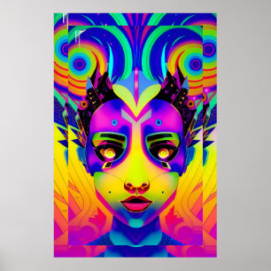 Póster Puffed Up with the Techno-Arts - Ken Gage Art