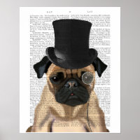 Pug, hebilla formal y Gorra