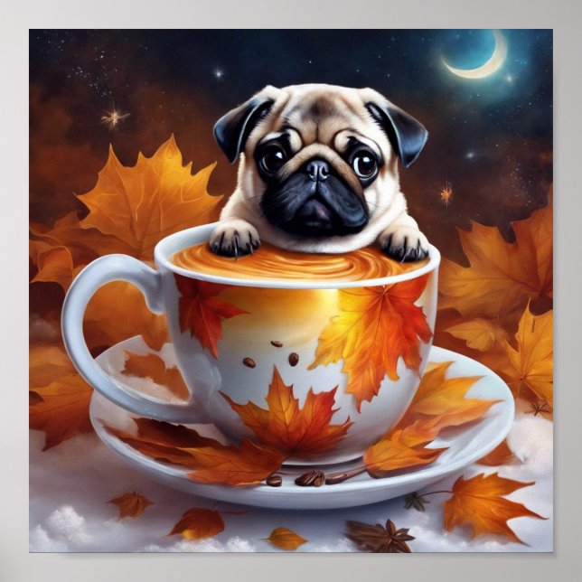 Póster Pug-Poster (Frente)