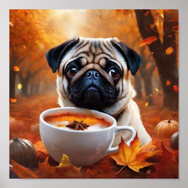 Póster Pug-Poster (Frente)