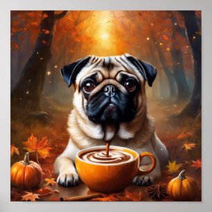 Póster Pug-Poster
