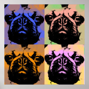 Póster Pug poster