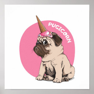 Póster Pugicornio