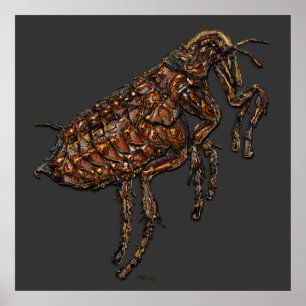 Póster Pulgar en gris