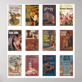 Póster Pulpa de Lesbianas