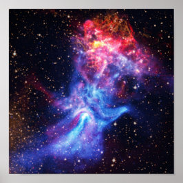 Póster Pulsar B1509 - Mano de Dios X-Ray Nebula NASA Foto