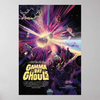Póster Púlsares de explosión de rayos gamma Kilonova Coli