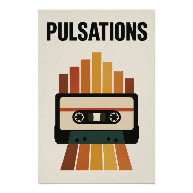 Póster PULSATIONS – Le rythme visuel d’une époque (Anverso)