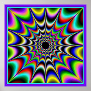 Póster Pulso colorido