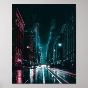 Póster Pulso nocturno: Vibrancia urbana