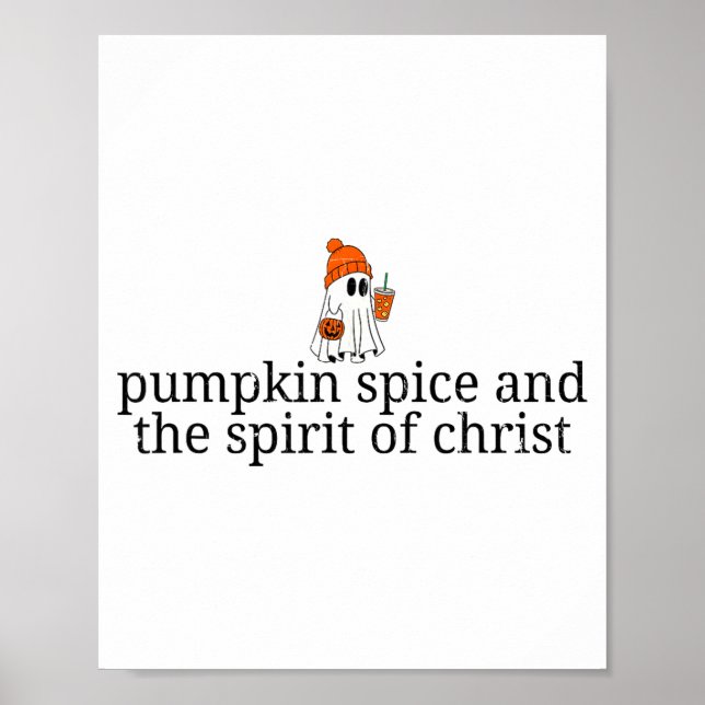 Póster Pumpkin Sce And The Srit Of Christ, Christian Hall (Frente)