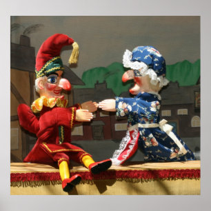 Póster Punch y Judy