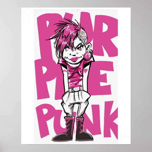 Póster Punk (Frente)
