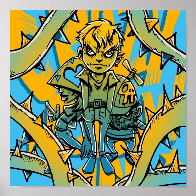 Póster Punk (Frente)