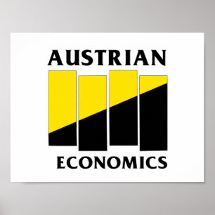 Póster Punk austríaco de la economía