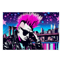 Póster Punk DE NIÑOS PERDIDOS EN LA CIUDAD 7