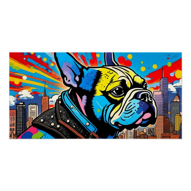 PÓSTER PUNK EN EL BULLDOG CIUDAD 8 (Anverso)