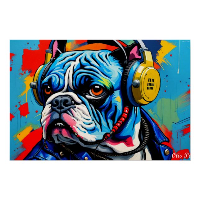 PÓSTER PUNK EN EL BULLDOG DE LA CIUDAD 14 (Anverso)