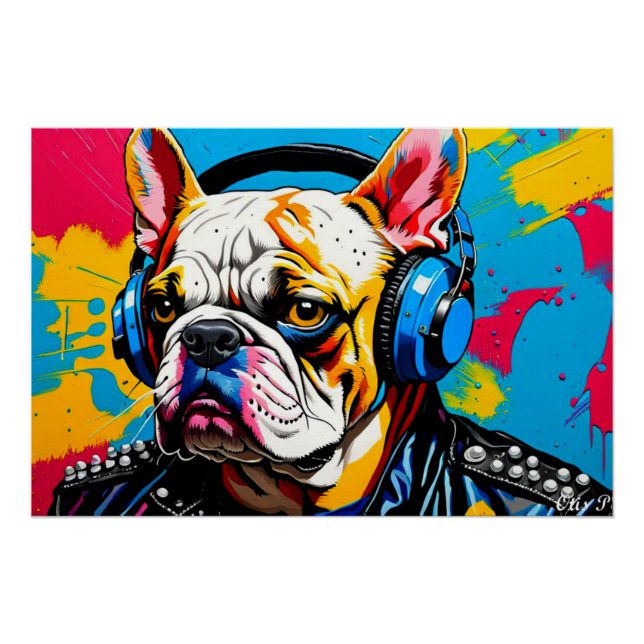 PÓSTER PUNK EN EL BULLDOG DE LA CIUDAD 15 (Anverso)