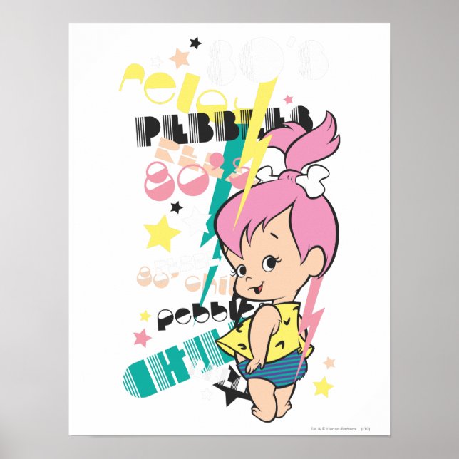PÓSTER PUNK PEBBLES™ 80 (Frente)