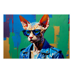 PÓSTER PUNK ROCKER SPHYNX 5