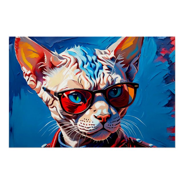 PÓSTER PUNK ROCKER SPHYNX 6 (Anverso)