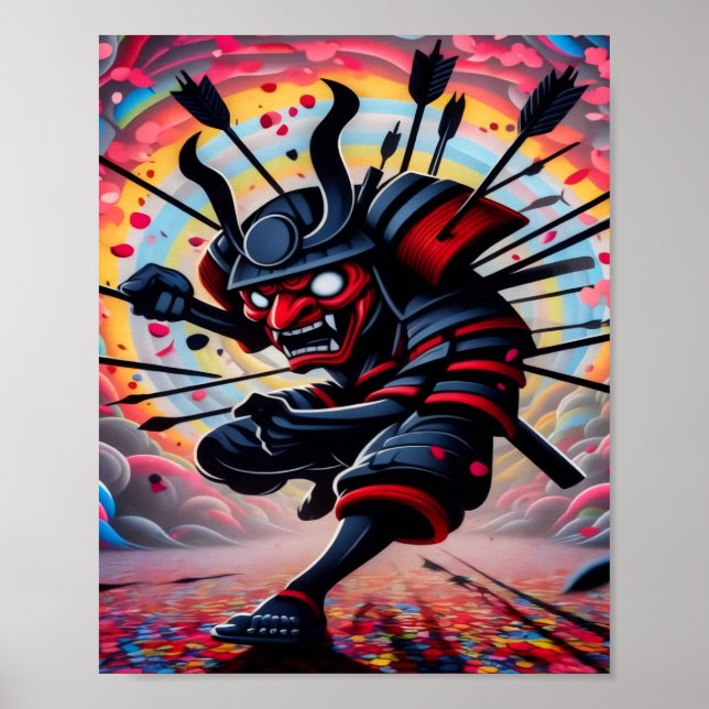 Póster Punk Samurai Poster (Frente)