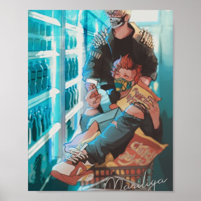 Póster Punks de Kiribaku (Frente)